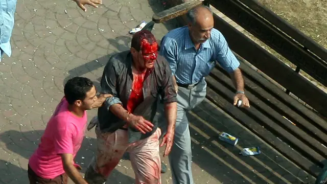 Disturbios en El Cairo