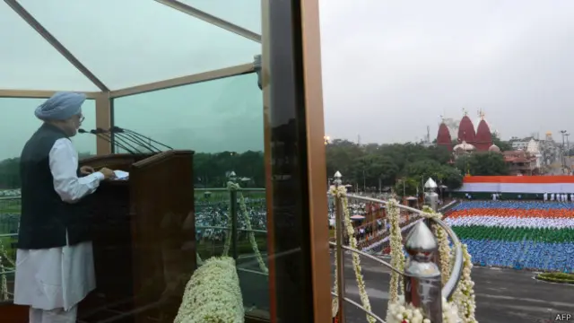 लाल किले पर प्रधानमंत्री का भाषण