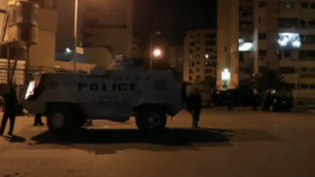 veículo da polícia no Egito | Foto: BBC