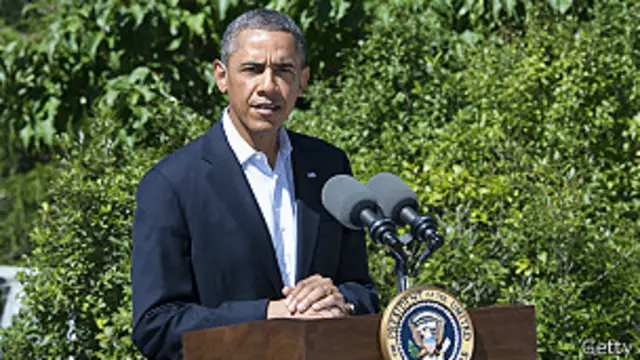 اشپیگل می گوید اعتراض ها و نگرانی های خارج از آمریکا از جمله اتحادیه اروپا و آلمان در سخنان آقای اوباما جائی نداشت.