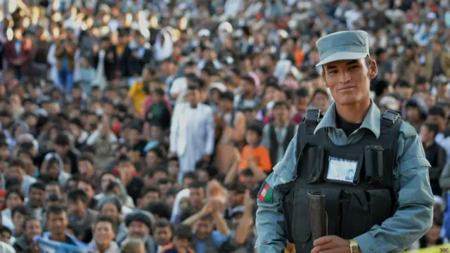 تدابیر امنیتی در جشن موسیقی بامیان، شدید بود.