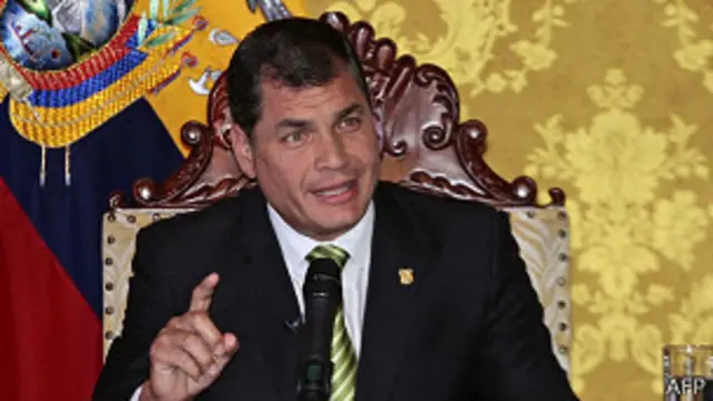 Rafael Correa (AFP)