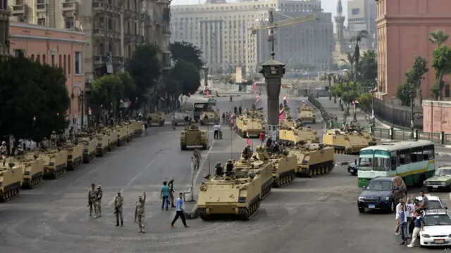 Despliegue en El Cairo