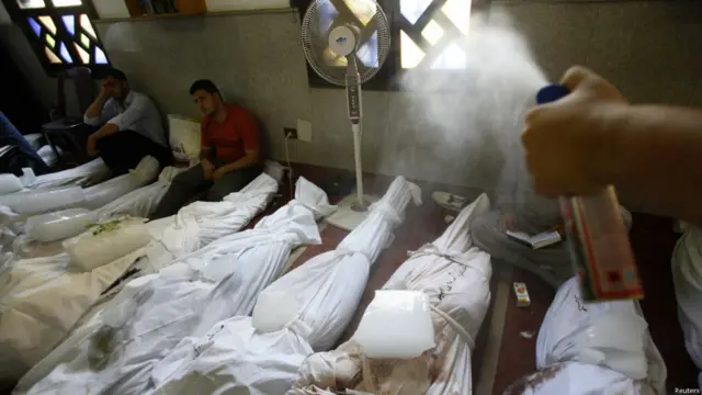 Cadáveres en El Cairo