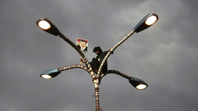 Manifestante en Yemen