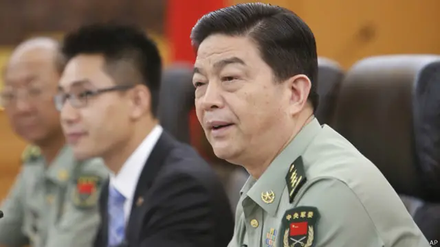 चीन के रक्षा मंत्री चांग वांगछुआन