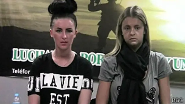 Michaella McCollum y Melissa Reid