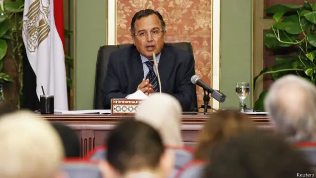 मिस्र के विदेश मंत्री नबी फ़ाहमी