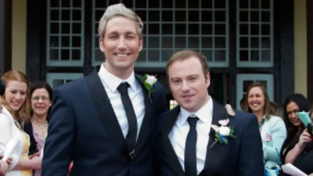 Одна из однополых свадеб в Новой Зеландии