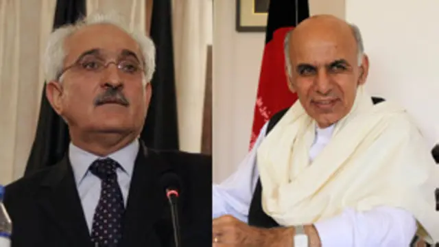 ډاکټر رنګين سپنتا او ډاکټر اشرف غني احمدزی به له دې وروسته په دې خبرو کې د افغان غاړې استازیتوب کوي