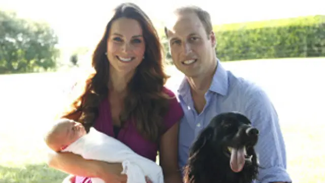 威廉王子和凯特宣布他们的儿子乔治王子的洗礼细节。