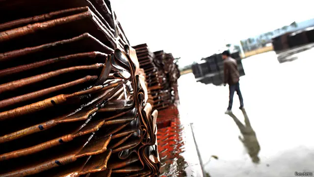 तांबे की धातु