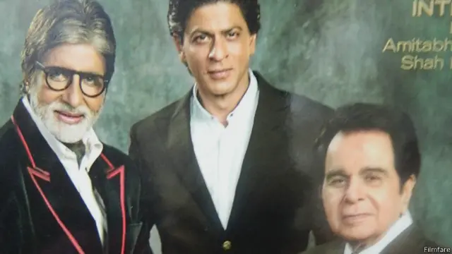 अमिताभ बच्चन, शाहरुख खान और दिलीप कुमार