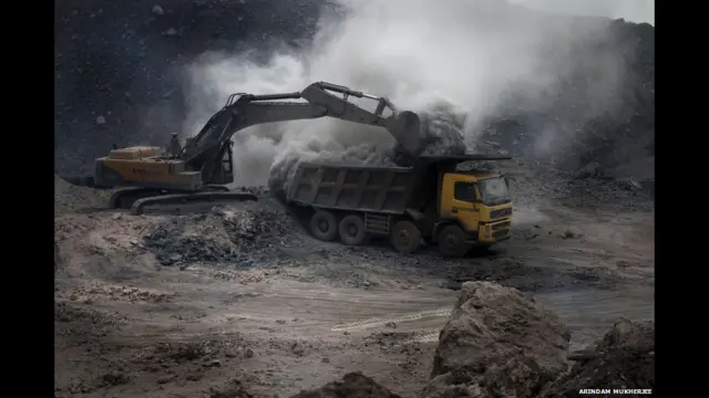 indian coal fire