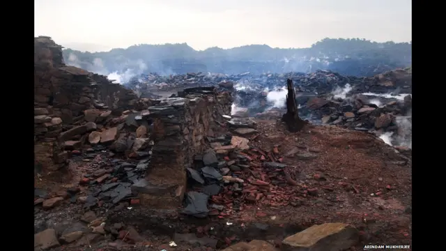 indian coal fire