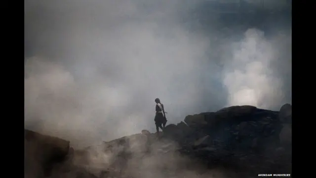 indian coal fire