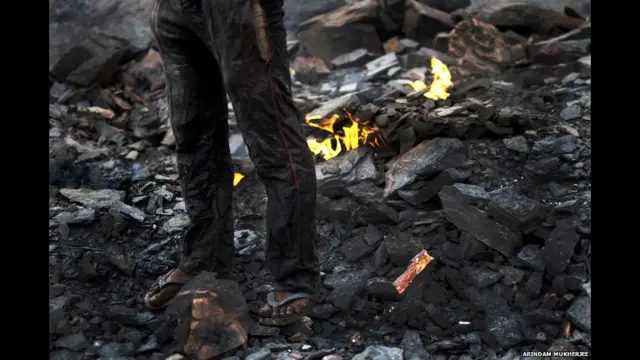 indian coal fire