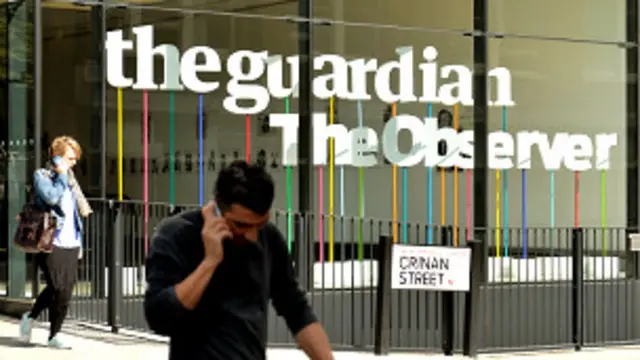 برطانوی اخبارگارڈین نے سنوڈن سے حاصل شدہ معلومات کو شائع کیا ہے 