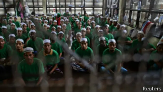 ထိုင်းက ရိုဟင်ဂျာ ထိန်းသိမ်းရေးစခန်း