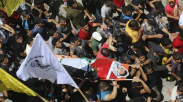 فلسطین کے طبی امداد کے ذرائع کا کہنا ہے کہ اس جھڑپ میں انیس فلسطینی شہری زخمی بھی ہوئے ہیں