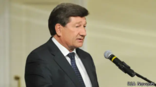 Вячеслав Двораковский на инаугурации