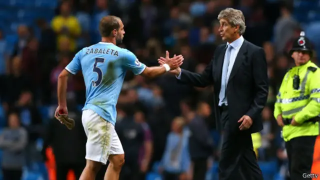 Manuel Pellegrini yakin mental City lebih kuat saat hadapi MU.