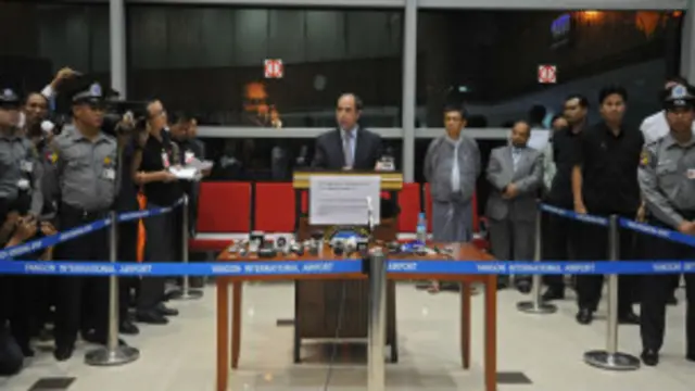 ကင်တားနား မြန်မာနိုင်ငံကို နောက်ဆုံးတစ်ခေါက် ရောက်ရှိစဉ်။