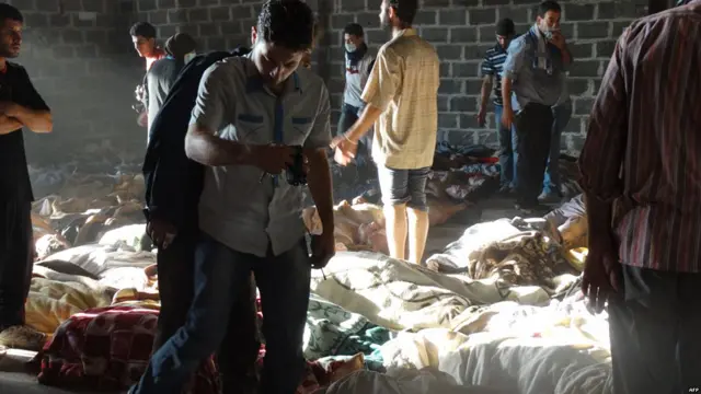 Presunto ataque químico en Siria