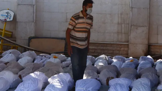 Presunto ataque químico en Siria