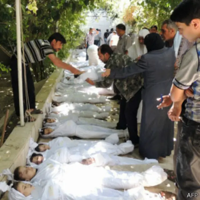 叙利亚平民尸体