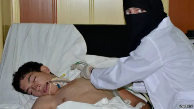 Пострадавший в Сирии