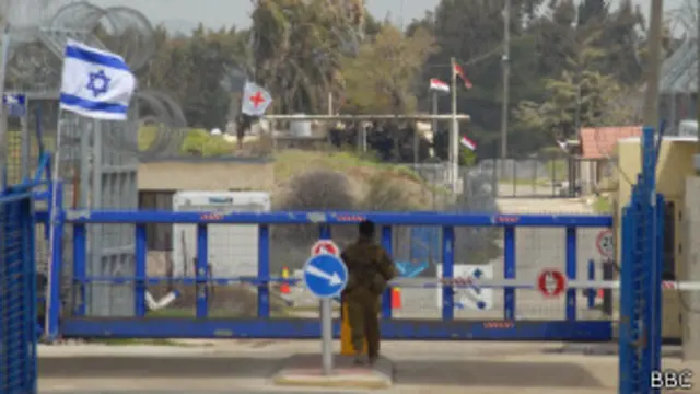 КПП на границе Израиля