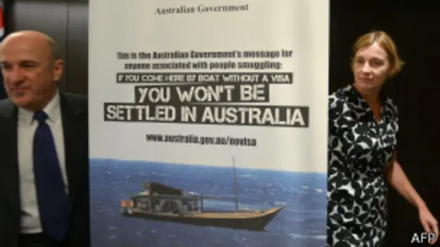 refugee problem in Australia, AFP