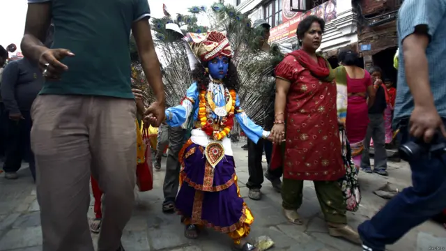 nepal cow festival