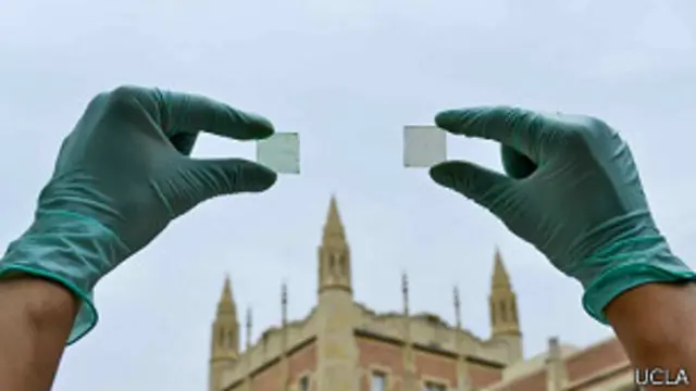 Células solares desarrolladas por la UCLA