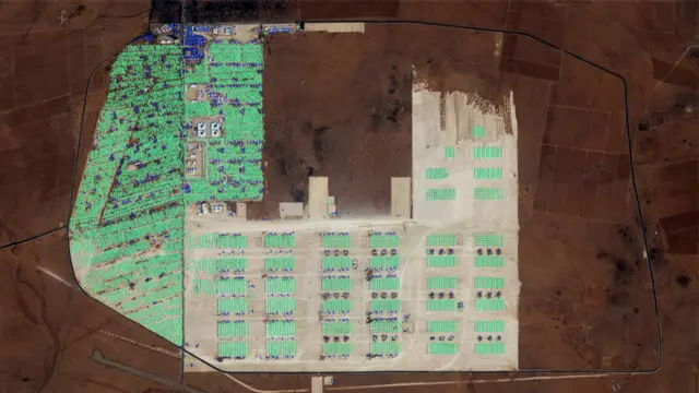 Enero de 2013. (Foto: DigitalGlobe Datos: UNOSAT)