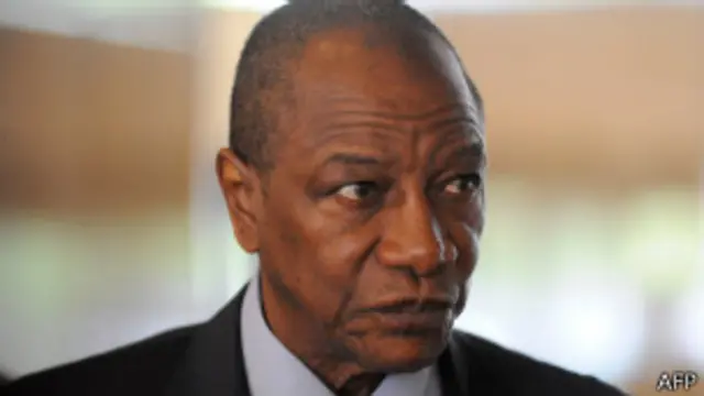 Le président guinéen Alpha Condé.