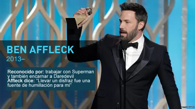 Actores que han interpretado a Batman