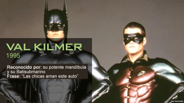 Actores que han interpretado a Batman