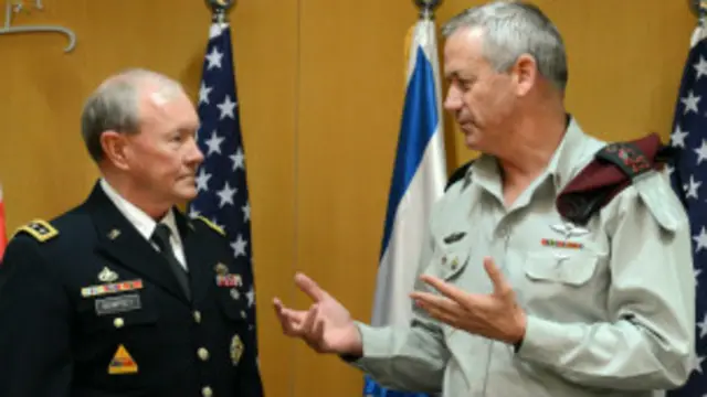 زار رئيس هيئة الأركان الأمريكي اسرائيل الاسبوع الماضي لبحث تداعيات الشأن السوري ضمن موضوعات أخرى