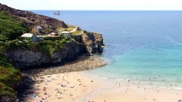 कॉर्नवैल, दक्षिण पश्चिम इंग्लैंड, पॉर्थटोवान बे, पर्यावरण