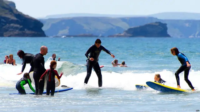 कॉर्नवैल, दक्षिण पश्चिम इंग्लैंड, पॉर्थटोवान बे, पर्यावरण