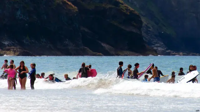 कॉर्नवैल, दक्षिण पश्चिम इंग्लैंड, पॉर्थटोवान बे, पर्यावरण