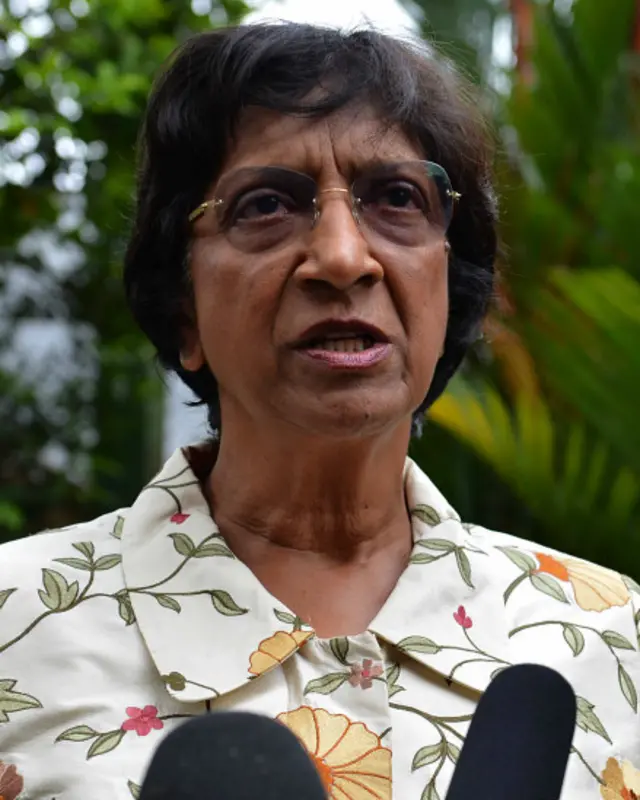 Navi Pillay in Colombo