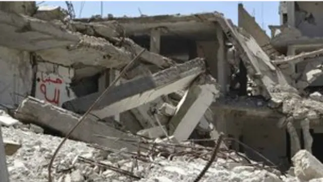 área atingida no subúrbiod e Irbin