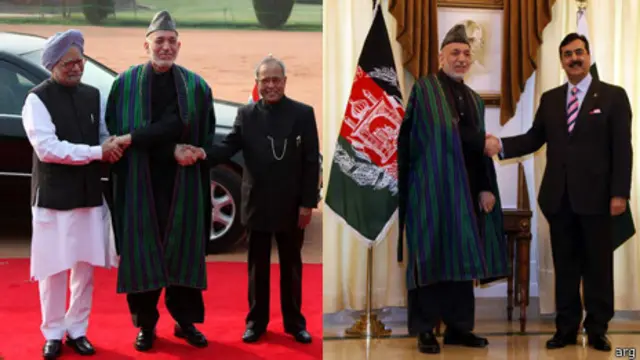 حامد کرزی تا حالا تلاش کرده تعادل را در روابط با دو رقیب سیاسی حفظ کند