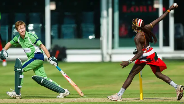 मसाई योद्धा, क्रिकेट टीम, दोस्ताना मैच, लंदन