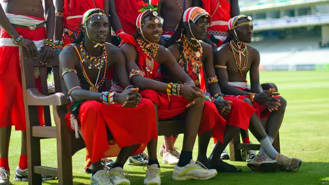 मसाई योद्धा, क्रिकेट टीम, दोस्ताना मैच, लंदन