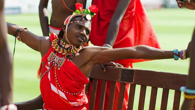 मसाई योद्धा, क्रिकेट टीम, दोस्ताना मैच, लंदन