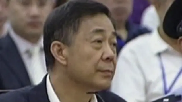 薄熙來在星期一的最後陳述中談到了黨內權力鬥爭。